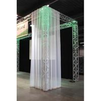 Showtec Showtec Voile CS Curtain 400 x 400 cm, wit - thumbnail