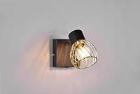 Trio Design wandlampArdon zwart met goud - R81381080 - thumbnail
