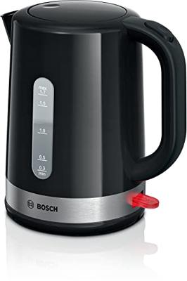 Bosch TWK6A513 waterkoker 1,7 l 2200 W Zwart, Roestvrijstaal