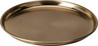 Onderbord 28 cm goud - thumbnail