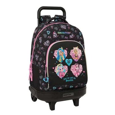 Schoolrugzak Monster High Zwart 33 x 45 x 22 cm