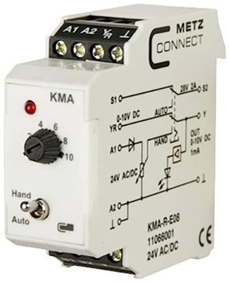 Metz Connect 11066001 Analoge interventiemodule 24, 24 V/AC, V/DC (max) 1 stuk(s)
