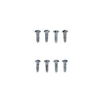 De Oude Deurklink Schroevenset - nikkel - thumbnail