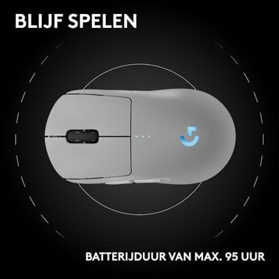 Logitech G Pro 2 LIGHTSPEED Wit Draadloze Gaming Muis