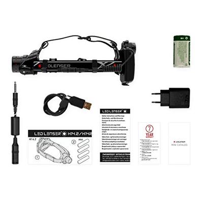 Ledlenser hoofdlamp h14r.2 ledverlichting (850 lm, 6000 - 8000k)