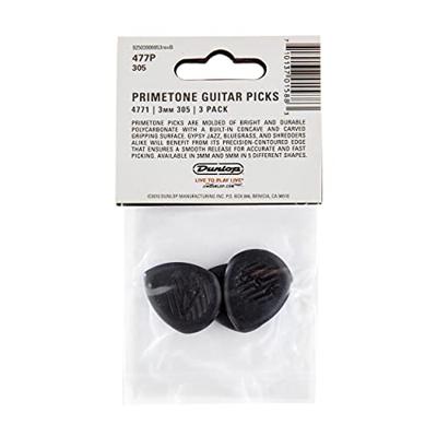 Dunlop 477P305 Primetone Classic Sharp Tip Pick 3.0 mm plectrumset (3 stuks) Dunlop 477P305 Primetone Classic Sharp Tip Pick 3.0 mm plectrumset (3 stuks)