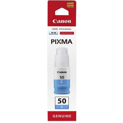 Canon 3403C001 GI-50 C Navulinkt Origineel Canon Cyaan 70 ml Canon 3403C001 GI-50 C Navulinkt Origineel Canon Cyaan 70 ml