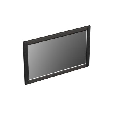 Spiegel Forzalaqua Gela 80x2x50 Cm Eiken Black Oiled