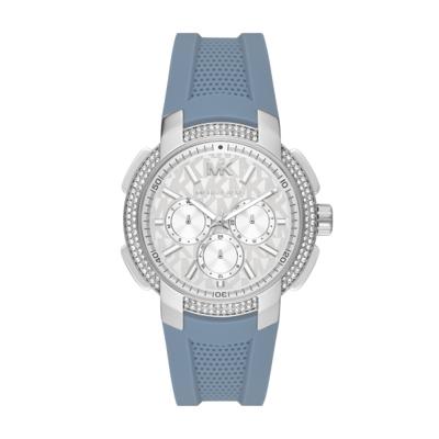 Horlogeband Michael Kors MK7220 Rubber Blauw 20mm