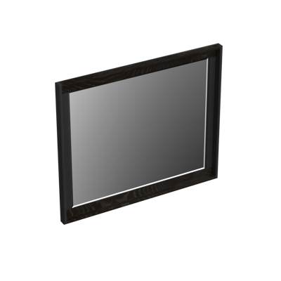 Spiegel Forzalaqua Reno 59.5x2x50 Cm Eiken Black Oiled Spiegel Forzalaqua Reno 59.5x2x50 Cm Eiken Black Oiled