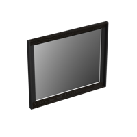 Spiegel Forzalaqua Reno 59.5x2x50 Cm Eiken Black Oiled - thumbnail