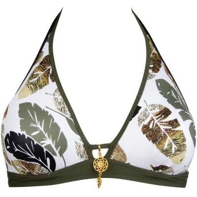 Lise Charmel Bad Legerete de Plumes bikini wit/groen ABB2052