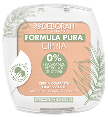 Deborah Milano Formula Pura Gezichtspoeder | Abrikoos 03 Deborah Milano Formula Pura Gezichtspoeder | Abrikoos 03