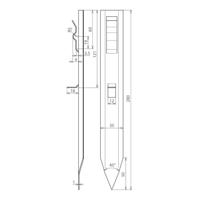 DEHN 290002 AH FE RF Afstandhouder - thumbnail