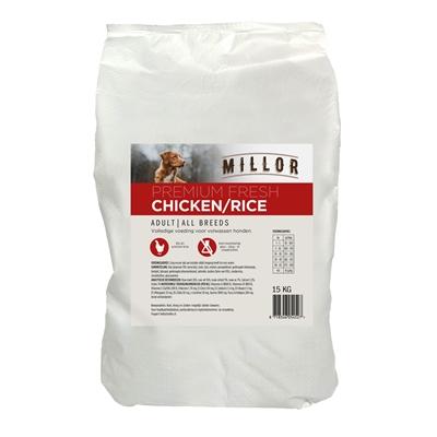 MILLOR PREMIUM EXTRUDED FRESH ADULT CHICKEN / RICE