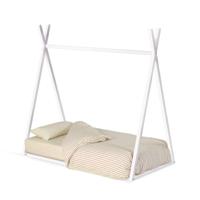 Kave Home Kinderbed 'Maralis' Tipi, 70 x 140cm, kleur Wit - thumbnail