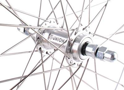 Achterwiel 24-1.75 pion alu/alu