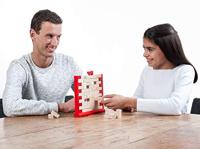 Houten Evenwichtsspel Vallende Muur - thumbnail