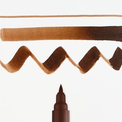 Royal Talens Ecoline Brushpen Sepia Donker