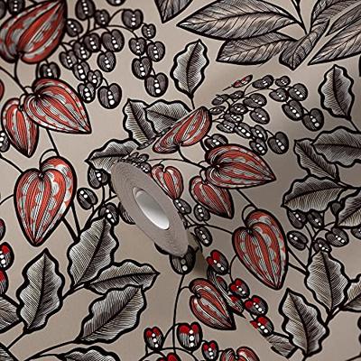 Architects Paper Floral Impression - Bruin - Bloemrijk - 377543