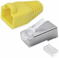 Quadrios RJ-45 connectorset CAT 5e Stekker, recht 25 stuk(s) - thumbnail