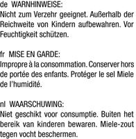 Miele GS SA 1502 P Regenereerzout - thumbnail
