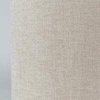 QAZQA Hanglamp staal met kap 35 cm lichtbruin verstelbaar - Blitz - thumbnail