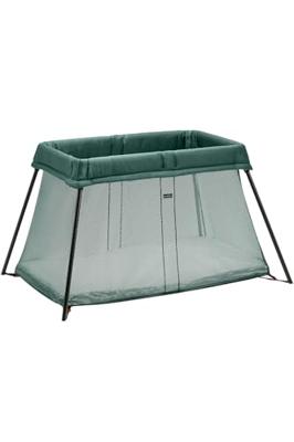 Campingbed Light BABYBJORN donkergroen