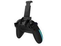 DragonShock - AURORA PLUS Zwart Draadloze RGB Controller met telefoonondersteuning voor Android, IOS, PS3 en PC | Turbomodus, 800mAh - thumbnail