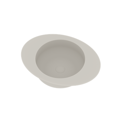 Wastafel Ideavit Solidcap 3.0 Opbouw 60x45.2x15.5 cm Solid Surface Mat Wit Ideavit Wastafel Ideavit Solidcap 3.0 Opbouw 60x45.2x15.5 cm Solid Surface Mat Wit Ideavit