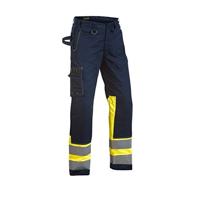 Blåkläder Multinorm werkbroek 14781514 | Marine/High-Vis Geel | Maat 50 - 7330509516744 - thumbnail