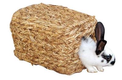 Kerbl Grashuis met 2 gaten 28 cm lang