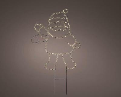 Micro led kerstman 77 cm warm wit