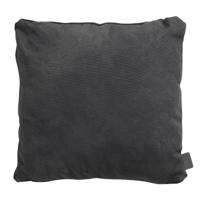 Sierkussen 45x45 piping Panama black - thumbnail