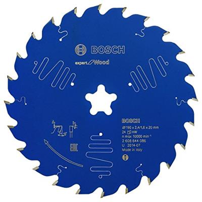 Bosch Accessories Expert for Wood 2608644086 Cirkelzaagblad 190 mm Aantal tanden: 24 1 stuk(s) Bosch Accessories Expert for Wood 2608644086 Cirkelzaagblad 190 mm Aantal tanden: 24 1 stuk(s)