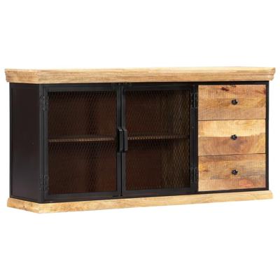 Dressoir 150x40x75 cm massief mangohout