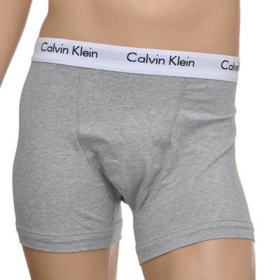 Calvin Klein boxershorts low rise grijs-zwart-wit - thumbnail