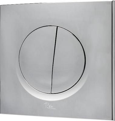 Ben Pro Flush bedieningspaneel glans chroom voor Ben BPF en BPSF