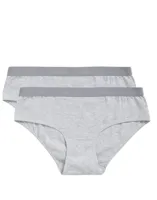 2-pak meisjes Hipsters Organic 31985 - Meisjes onderbroek Biologisch katoen - thumbnail