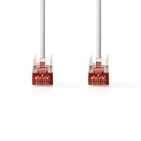 Nedis CCGB85221WT025 CAT6-kabel RJ45 (8P8C) M netwerkkabel Wit 0,25 m - thumbnail