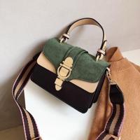 Vrouwen lederen handtassen schoudertassen luxe design Cross Body portemonnees (groen) - thumbnail