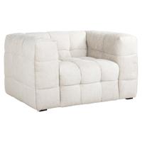 Richmond Fauteuil 'Merrol' Chenille, kleur Crème - thumbnail