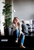 ELHO Brussels Wheels 40 ronde bloempot - Zwart - Ø 39 x H 37 cm - interieur - 100% gerecycled - thumbnail