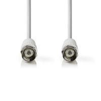 Satelliet- en Antennekabel | F Male - F Male | 2,0 m | Wit - thumbnail