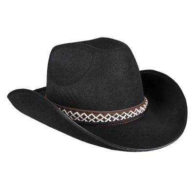 Zwarte Cowboyhoed Cooper Kind