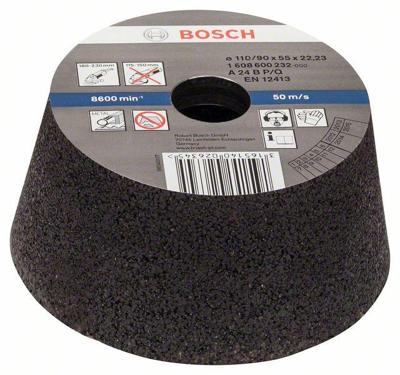 Bosch Accessories 1608600232 Schuurkom, conisch-metaal/gietijzer 90 mm, 110 mm, 55 mm, 24 1608600232 1 stuk(s)