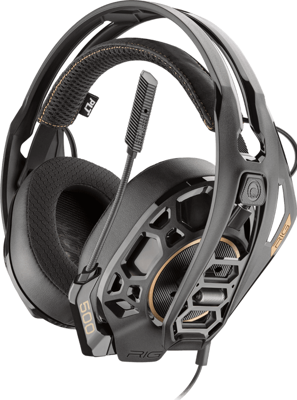 POLY RIG 500 PRO HC Headset Hoofdband Zwart