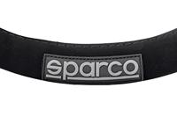 Sparco Stuurwielhoes Sport 3 Flat Bottom Zwart/Grijs SP90110 - thumbnail