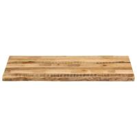 Tafelblad met natuurlijke rand 100x60x2,5 cm massief mangohout - thumbnail