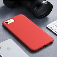 iPhone 7 & 8 schokbestendig Stro + TPU back cover Hoesje (rood) - thumbnail